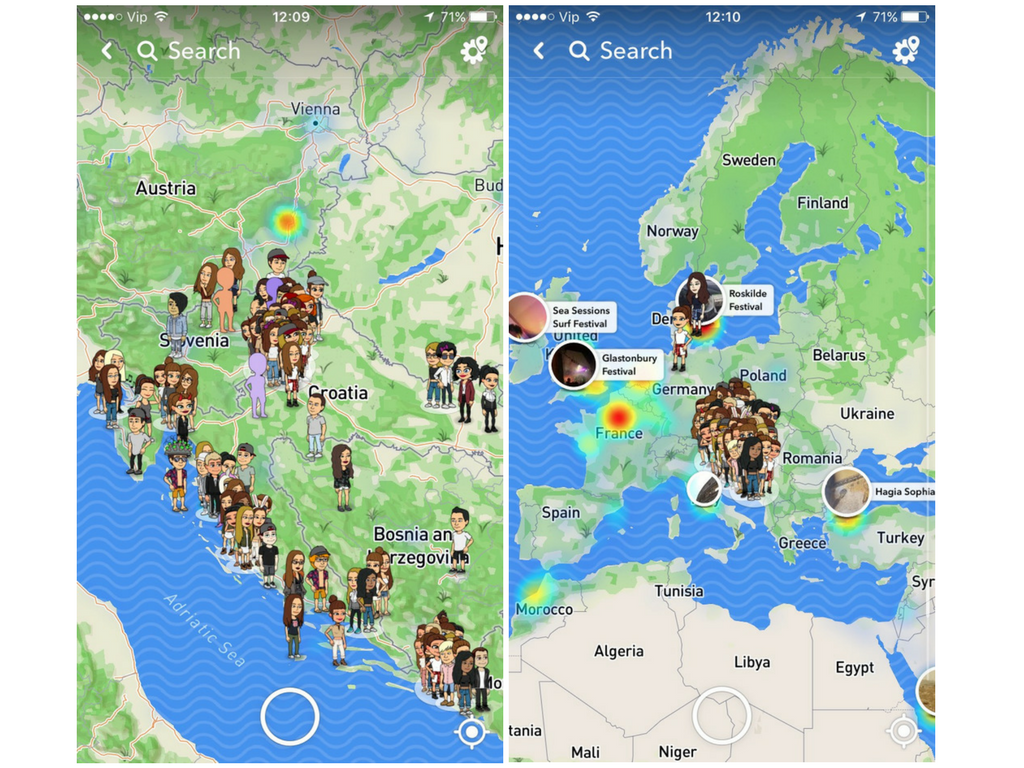 how to get your story on snap map